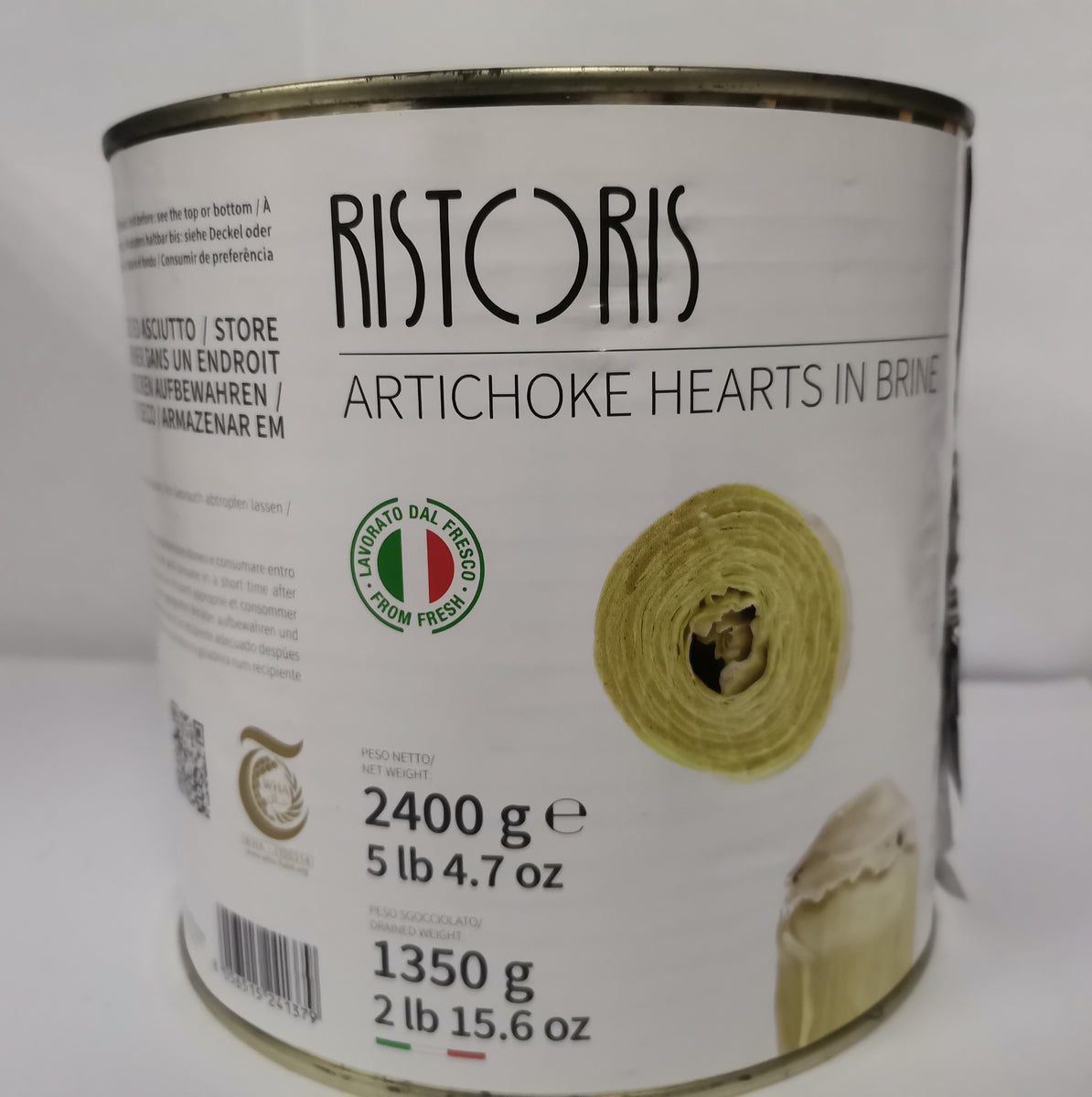 Ristoris Artichoke Hearts Tin 2.4kg – Rialto Foods